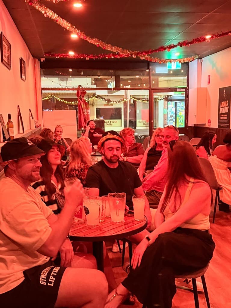 Locals at The First Sip